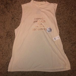 Harry Potter mock turtleneck tank top
